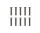 3x16mm Steel CS HexHead Screws (10)