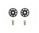 Aluminum Wing Washers (2) Black