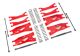 Wide-X-Maxx wishbone-set rood