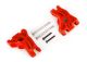 Extreem zware wieldrager rood l/r met kleine onderdelen