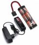 TRX2984, Oplader (2A) en 8.4V NiMH 3000mAh Hump iD Combo
