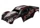 TRX7711R, Body, X-Maxx, rood (geregen, stickers bevestigd) (gemonteerd met
