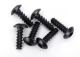 Screws, 2.6x8mm button-head, self-tapping (hex drive) (6)