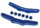 TRX8338X, Shock Towers voor achter Alu Bluew