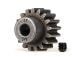 Motorrondsel 17T voor 5mm as voor staal HZ (module 1)