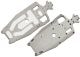 Chassis 7075-T6 aluminium titanium geanodiseerd 3 mm