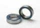 Kogellager 10x15x4mm met rubberen afdichting blauw (2)