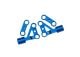 Wishbone 6061-T6 Alu front upper l/r blue