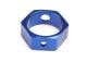 Remmendriver zeshoekig aluminium blauw (voor HD-as)