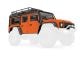 Carrosserie TRX-4M Defender oranje compleet