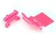 Bumper met houder aan de voorkant roze
