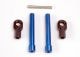 Stuurpost aluminium blauw (2)