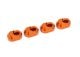 Draagarmpinhouder (4) aluminium oranje