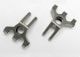 Wieldrager 6061-T6 aluminium titanium achter l&r