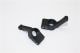 ALLOY REAR KNUCKLE - 1PR black GPM TRX 1/10 RUSTLER VXL BANDIT