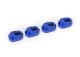 wishbone pin holder (4) aluminum blue