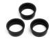 SILICONE EXHAUST COUPLING 23x29x12mm (3pcs)