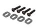 Engine mount discs aluminum gray (4)