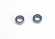Kogellager 4x7x2,5mm met rubberen afdichting blauw (2)
