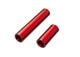 Cardan shaft sleeves 6061-T6 aluminum red