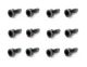 Cap Head Screws 2X6mm (12pcs)