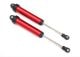 GTR shock aluminium rood 160mm achter zonder schroefdraad (2)