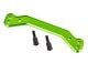 Stuurplaat 6061-T6 aluminium groen met schroeven