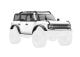 Body TRX-4M Bronco volledig wit