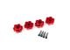 Wieldrager aluminium rood (4)