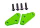 Stuurhevelarm aluminium groen voorzijde (2)