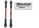 Draadstangset aluminium rood l/r (2)