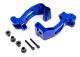 C-Hub 6061-T6 aluminium blauw l/r met kingpinlager