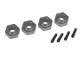 Stuurwiel 6061-T6 aluminium 12mm antracietgrijs (4)