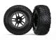 SCT banden op 2.2/3.0 velg zwart/satijn chroom (2)