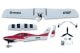 DERBEE C400 laagdekker PNP - 110cm