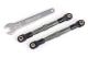 Toespoorstang 7075-T6 aluminium antracietgrijs 75mm voor l/r