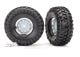 Canyon Trail 4.6x1.9 banden op chromen velgen, wieldoppen (2)