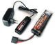 AC-oplader 230V & NiMH 7-cels stick 3000mAh 8,4V set