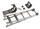 Wheelie bar zwart-chroom gemonteerd met houder