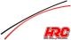 Krimpkous 2mm- rood / zwart - 250mm elk)