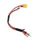 SkyRC Laadkabel XT60 voor 2s Accu met 4mm en 5mm